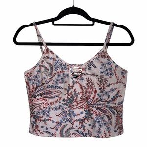 Fashion Nova Paisley Printed Tank Top